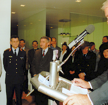 Gäste bei der Eröffnung des HwK-City-Büros