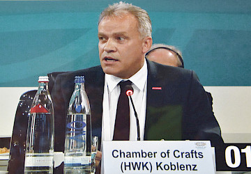 Kurt Krautscheid informierte als Praktiker am 20. Mai beim G20-Gipfel Spitzenpolitiker aus aller Welt