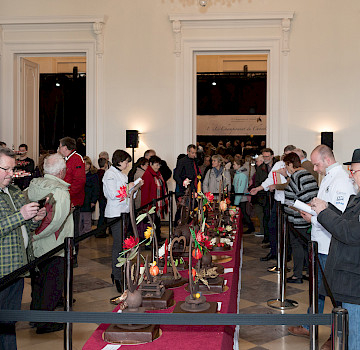 Besucher beim Championnat du Chocolat à Coblence