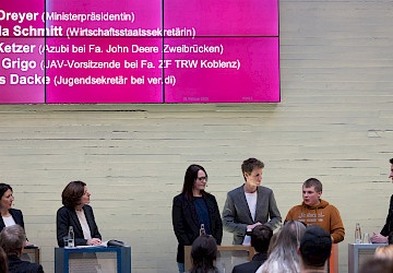 Die Jugend diskutierte im März intensiv mit der Politik