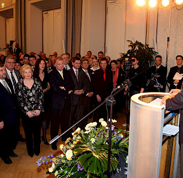 HwK-Präsident Karl-Heinz Scherhag beim HwK-Neujahrsempfang