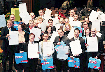 Feier für 1.146 Jungmeister