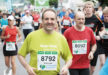 Handwerker beim Mittelrhein Marathon