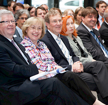 HwK-Präsident Wittlich und HwK-Hauptgeschäftsführer Baden mit rund 200 Tagungsgästen