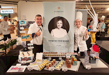 Rowena Redwanz siegte bei der Deutschen Meisterschaft der Konditoren in Berlin