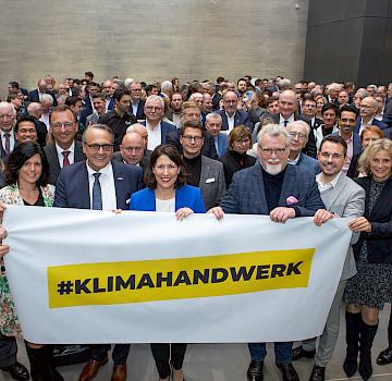 Vorstellung der neue Kampagne „Klimahandwerk“ beim Neujahrsempfang